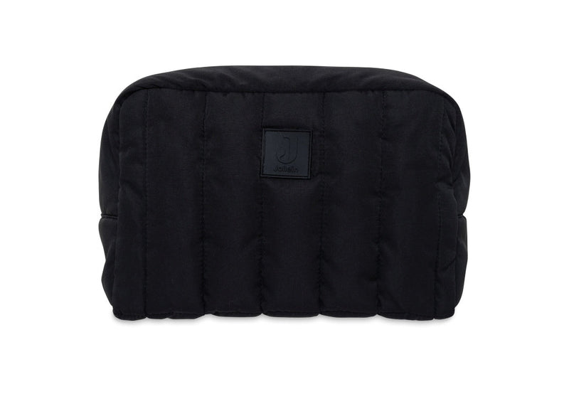 Kosmetiktasche Puffed, Schwarz | Jollein