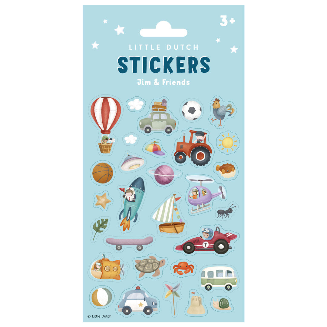 Sticker Jim & Friends – Creative Kids' Stickers for Crafting