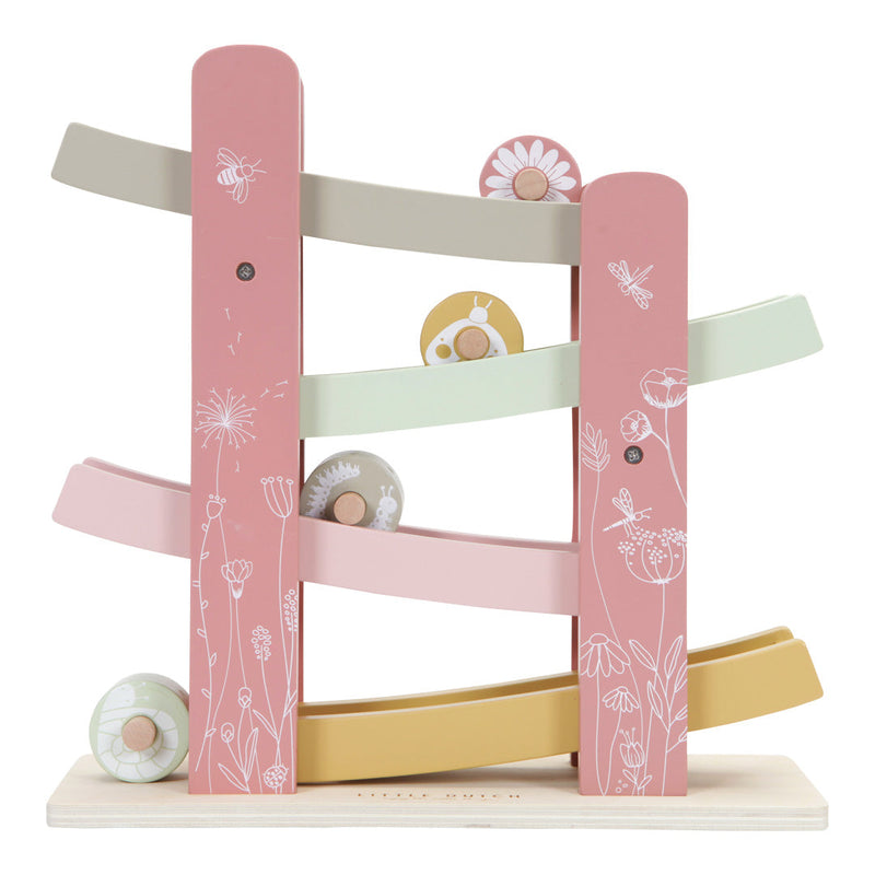 Replacement roller for Wild Flowers marble run, pink | Little Dutch