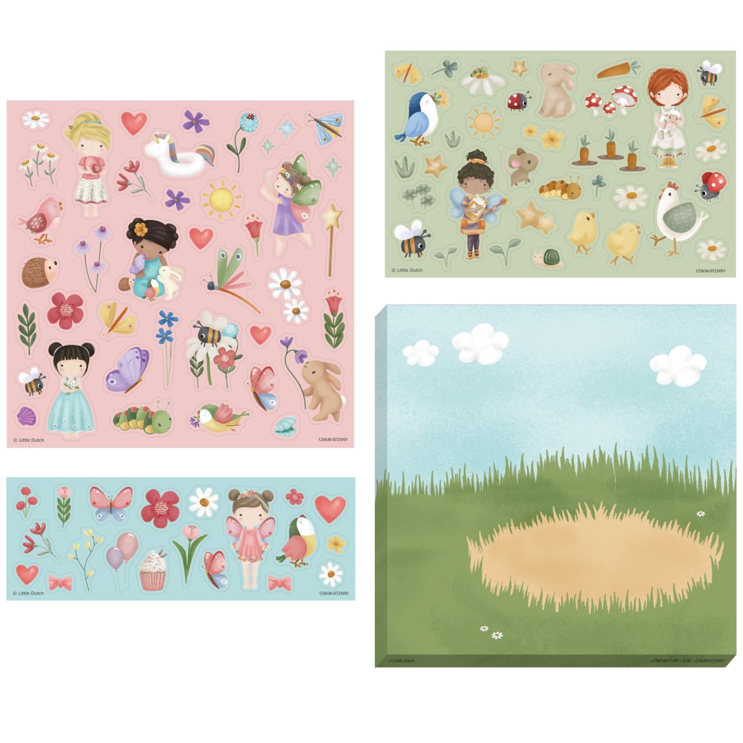 Sticker set Rosa & Friends | Little Dutch