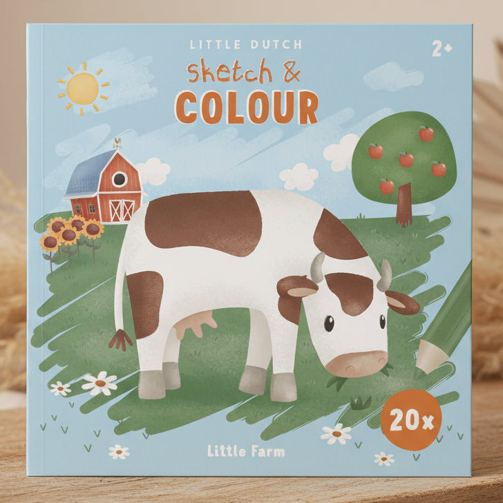 Little Farm Coloring Book – Creative Coloring Book for Children | Schmatzepuffer