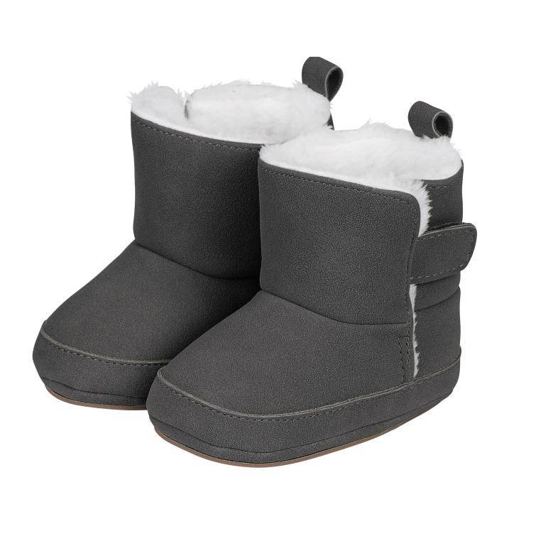 Baby-Stiefel Gr. 17/18, eisengrau | Sterntaler