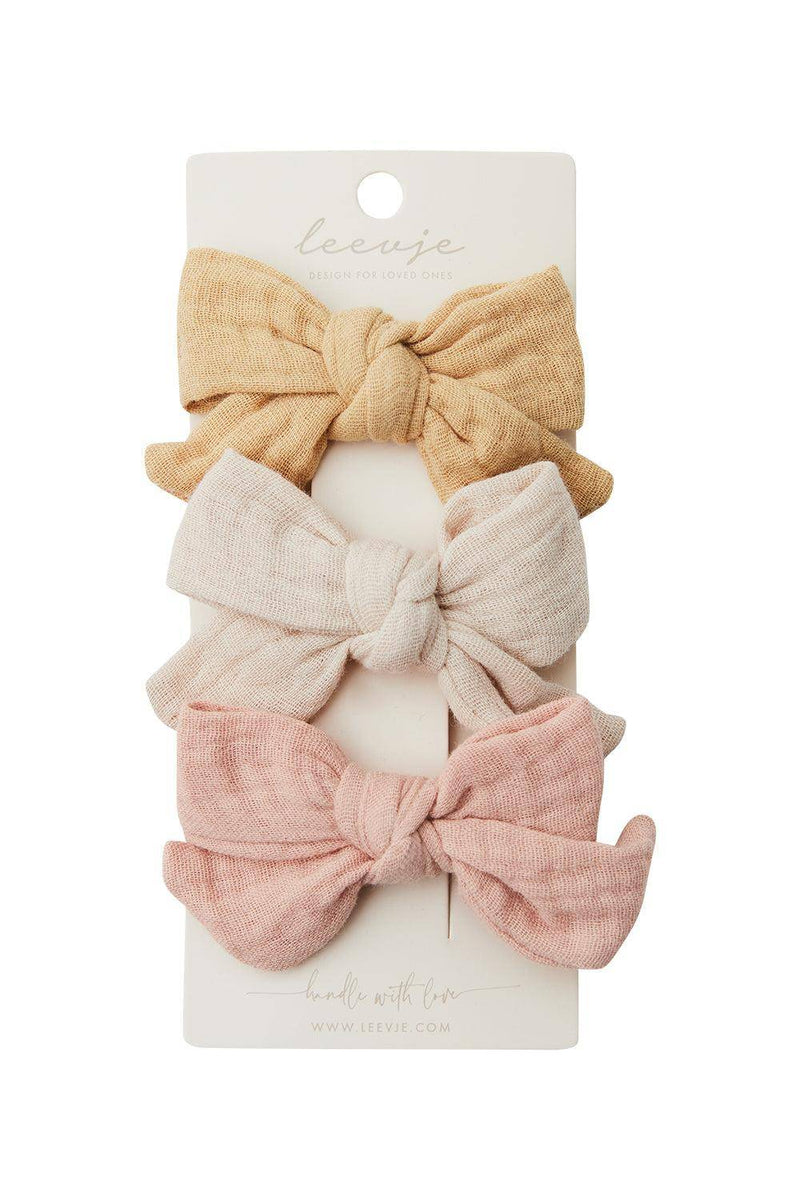 Hair clips "large Bows summer" | Leevye