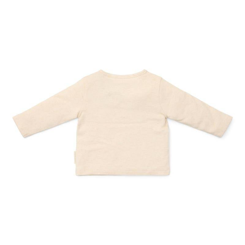 T-shirt langärmlig Sand melee | Little Dutch