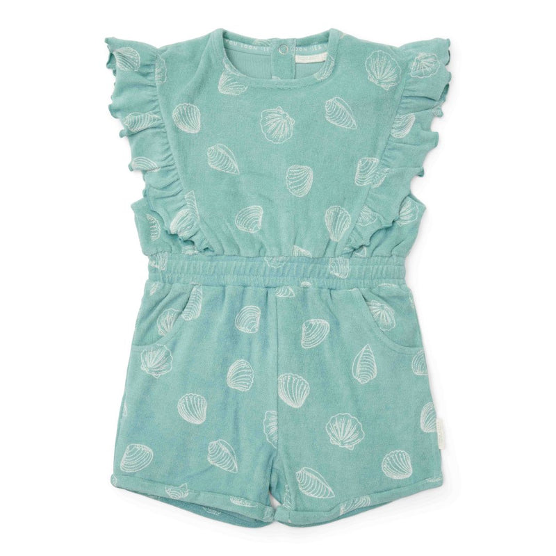 Spielanzug Ocean Treasures Surf Blue | Little Dutch