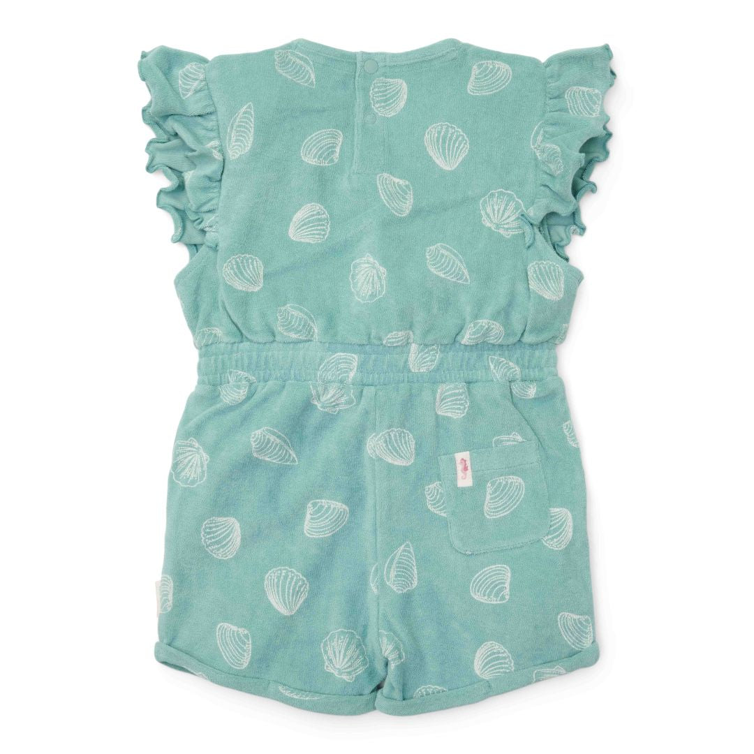 Spielanzug Ocean Treasures Surf Blue | Little Dutch