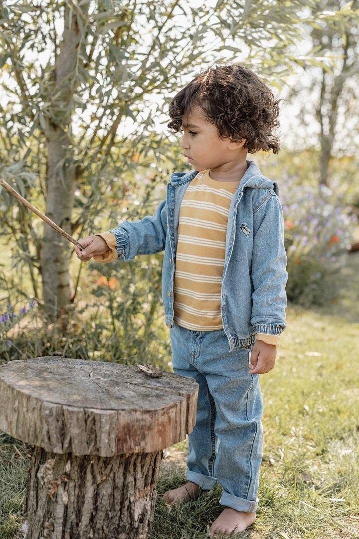 Denim pants for babies and children
