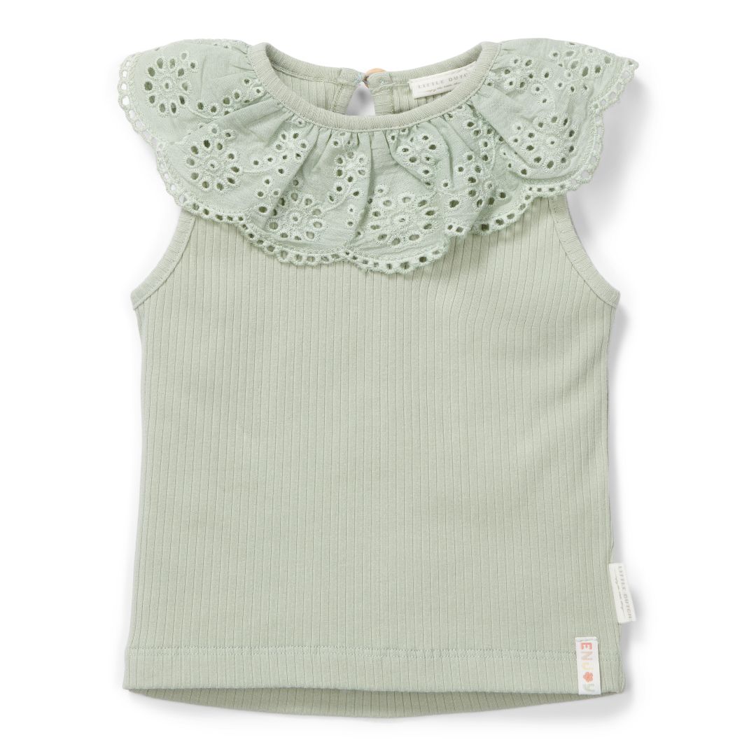 Top Rib Herbe Verte | Little Dutch
