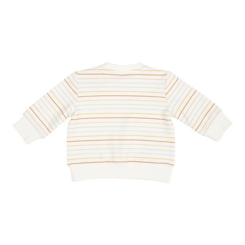 Sweater with narrow stripes | Little Dutch