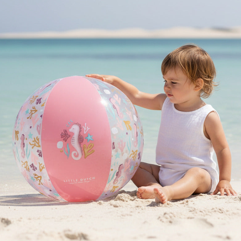 Strandball Ocean Dreams Pink 35 cm – Ballspiel für Kinder