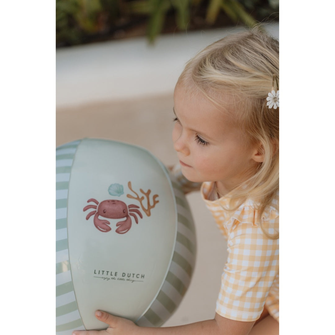 Beach Ball Fresh Greens 35 cm – Water Fun for Kids