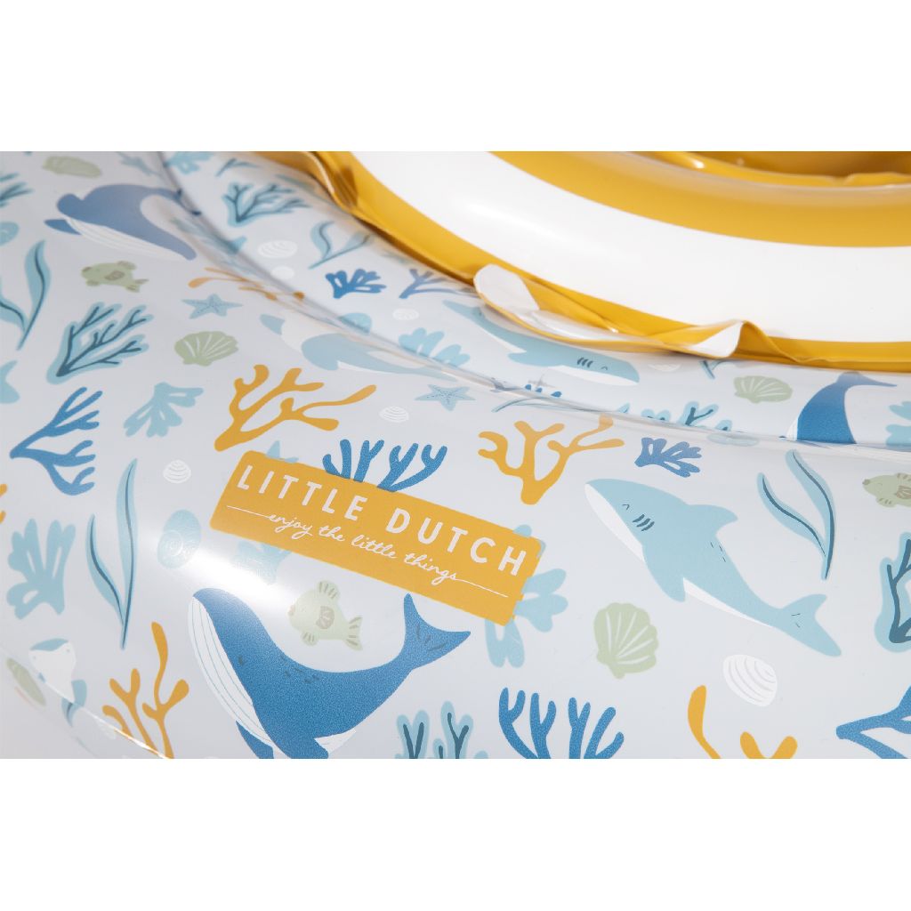 Baby Swim Ring Ocean Dreams Blue – Water Fun for Babies
