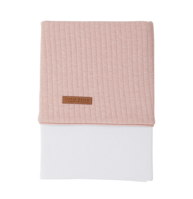 Kinderbett-Laken Pure pink | Little Dutch