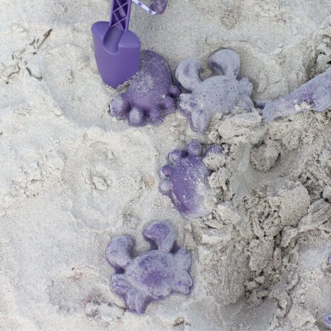 Sandformen aus Silikon dunkellila | Scrunch