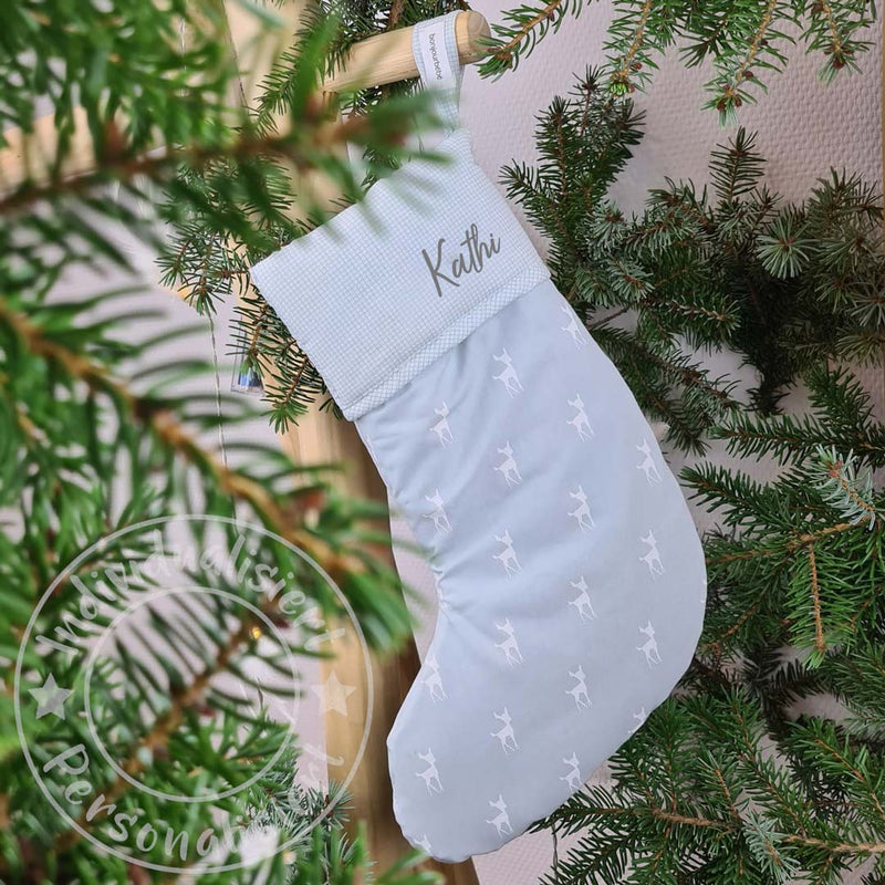 Nikolausstiefel Xmas blau | bonjourbébé