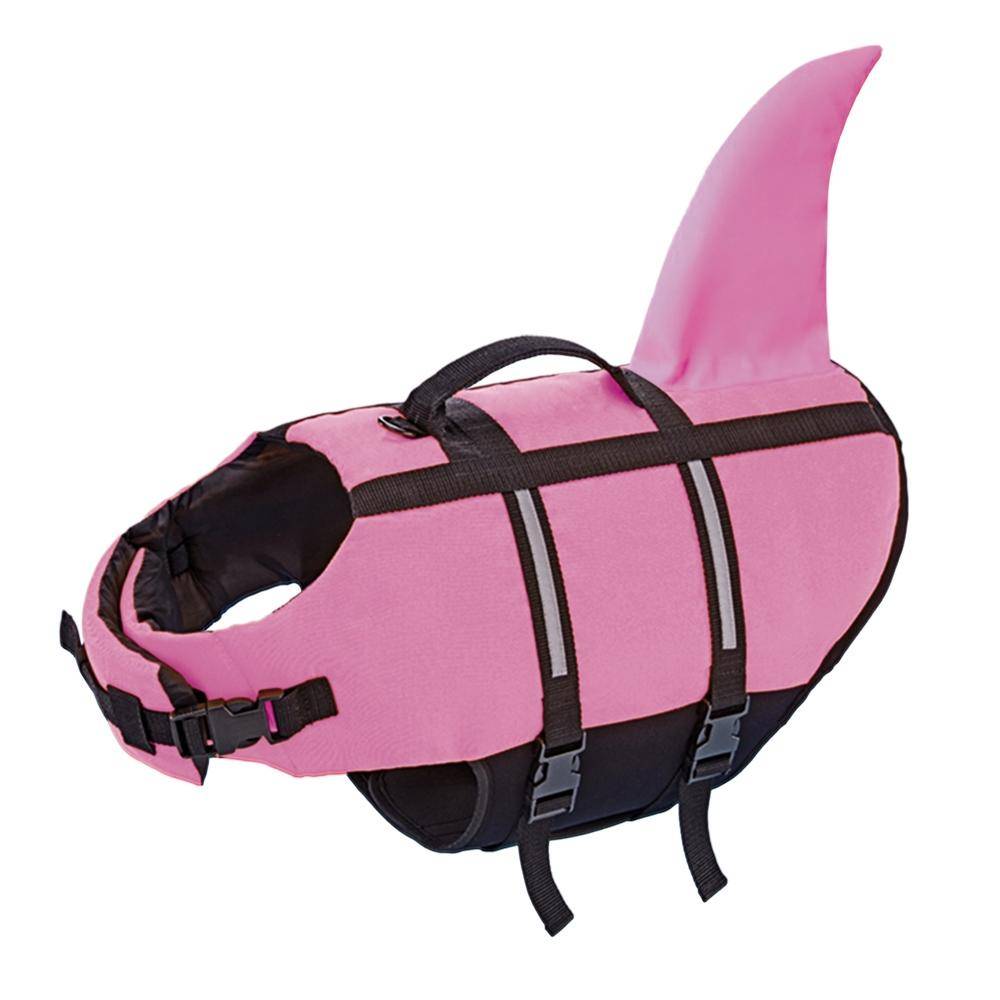Gilet de sauvetage pour chien « Sharki » rose, taille L - 40 cm | Nobby