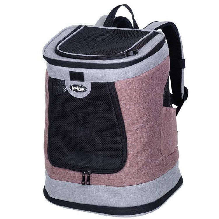 Nobby Sac à dos PLATA Vieux rose-Gris 34×30×43 cm | Nobby