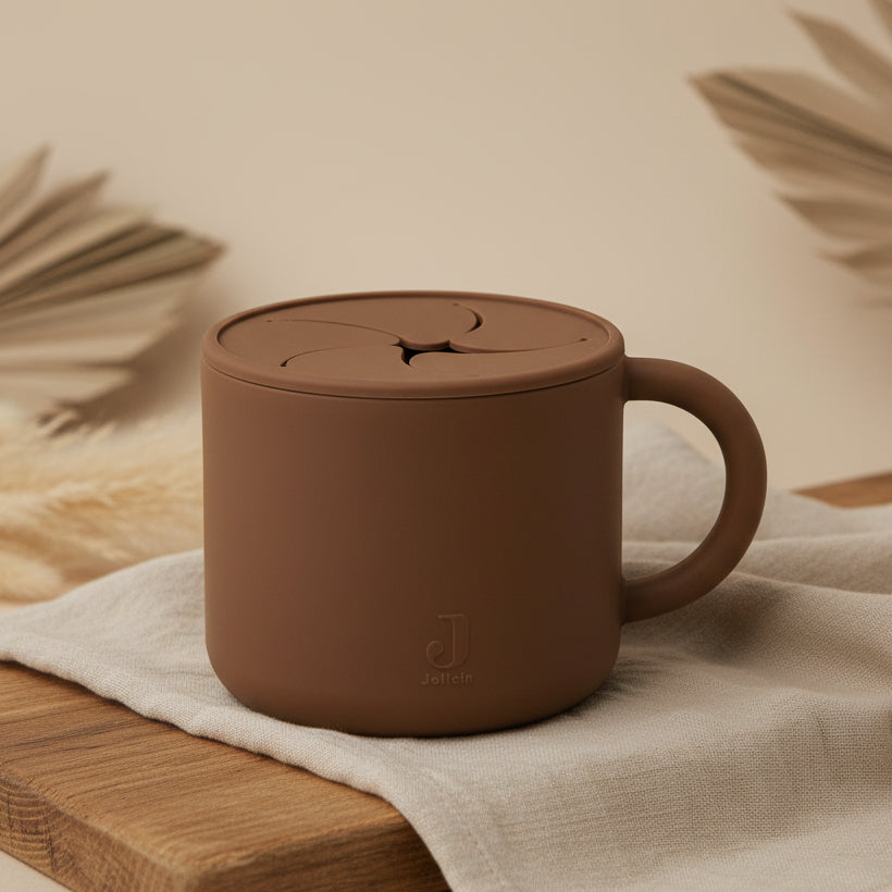 Snack cup silicone - caramel | Jollein