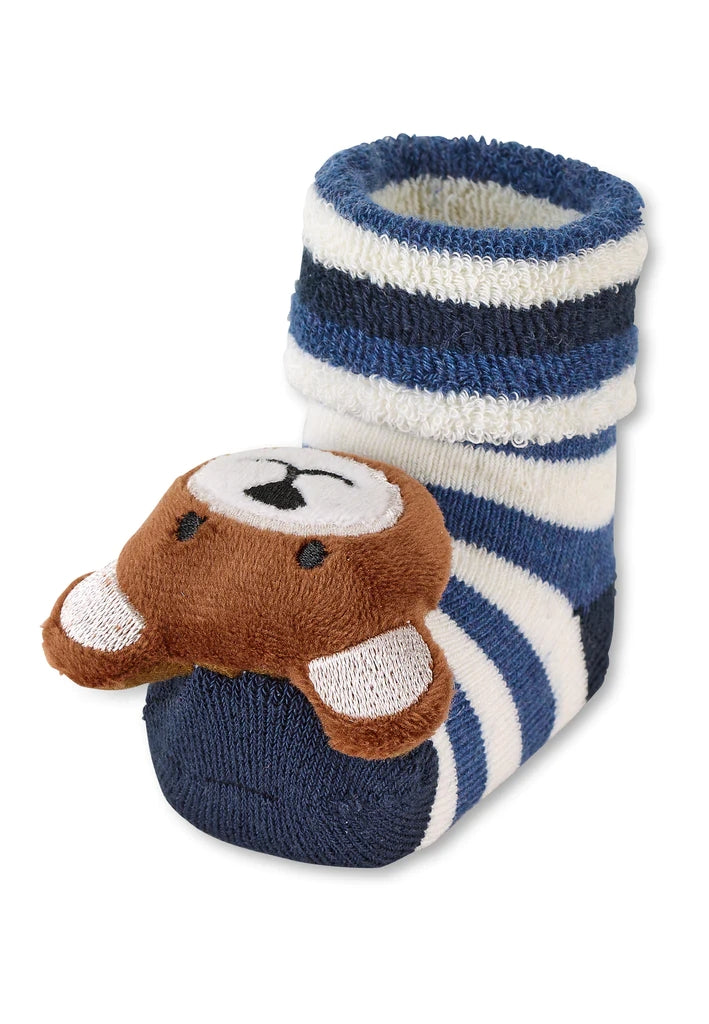 Baby-Rasselsocken Bär Gr. 16 | Sterntaler