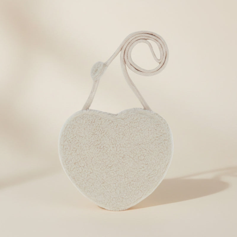 Kinderhandtasche zum Umhängen 'Teddy Heart' | Leevje
