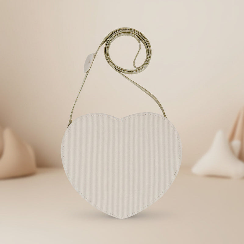 Kinderhandtasche zum Umhängen 'Corduroy Heart' | Leevje