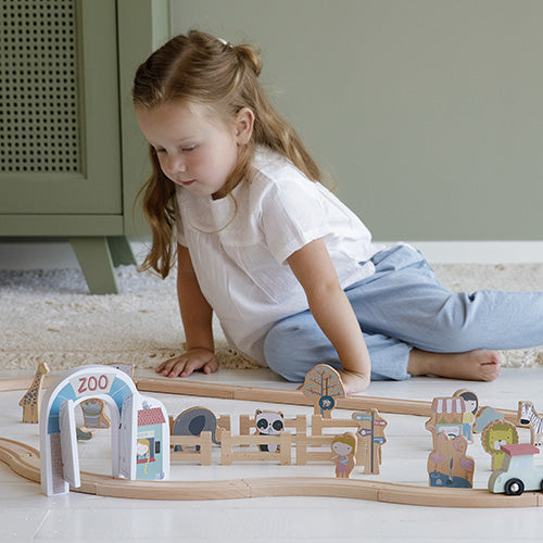 Wooden Railway Zoo Expansion Set | Smacking Buffer