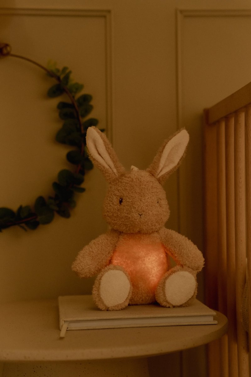 Kuschel-Hase Licht & Sound GRS