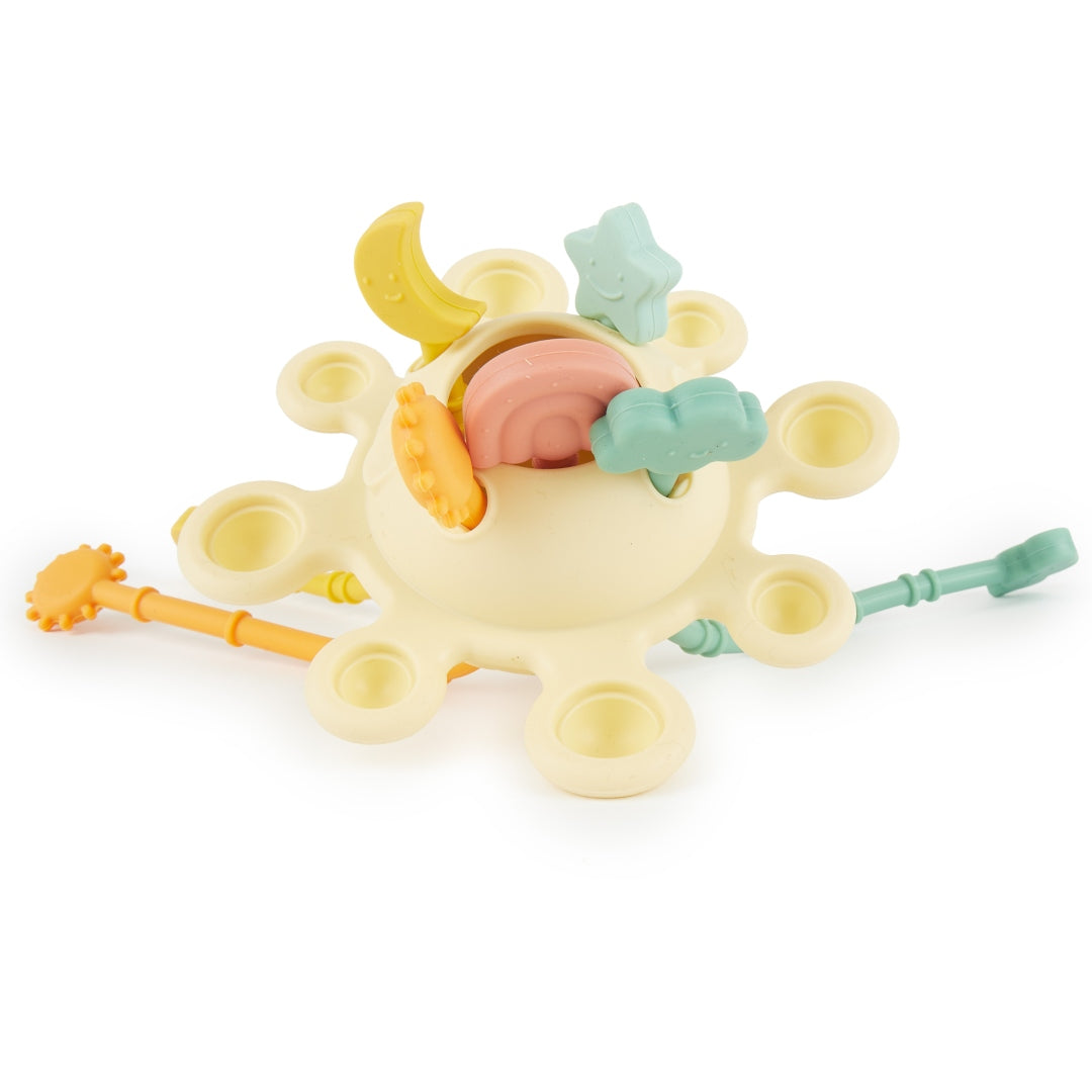 Silicone Montessori Activity Toy Planet - Banana | bieco