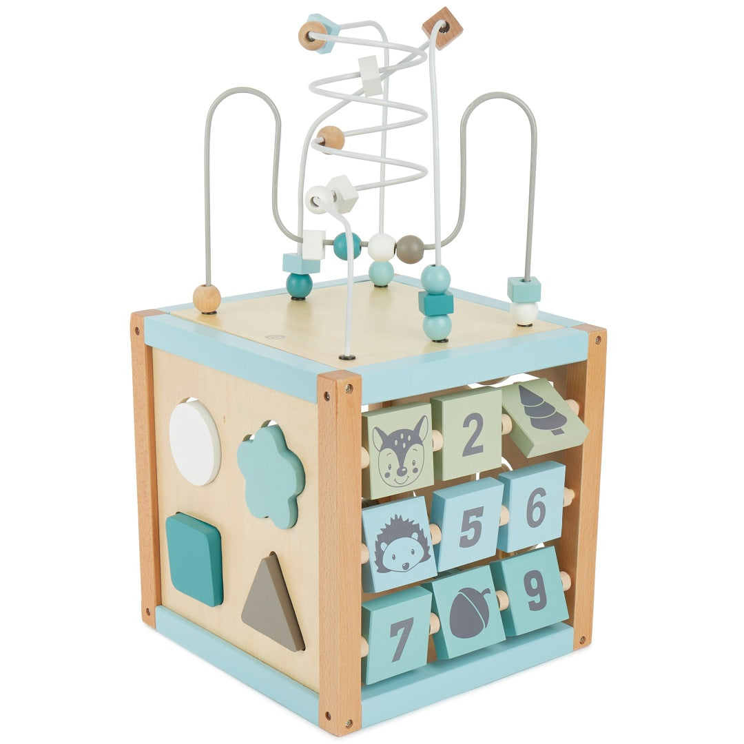 Motor skills cube forest animals XXL wood | bieco