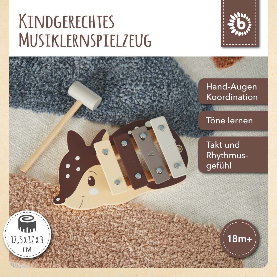 Mini Xylophone Deer | bieco