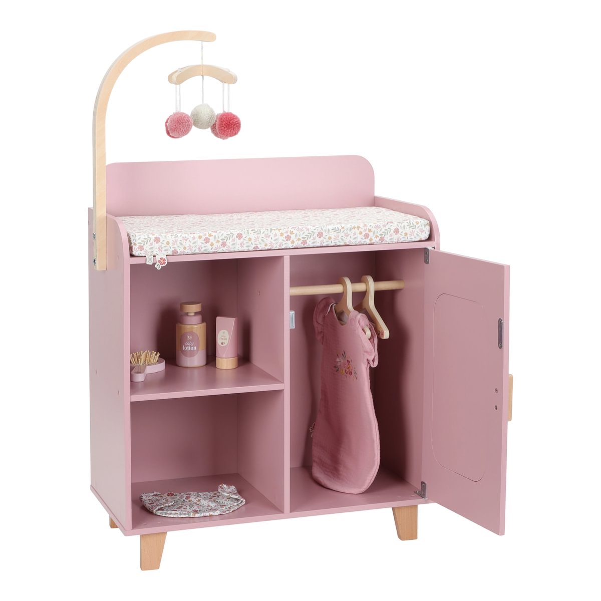 Wooden doll changing table – accessories for the doll world