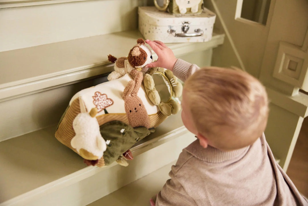 Activity Triangle Sensory Cushion for Babies – Explore, Grasp & Develop