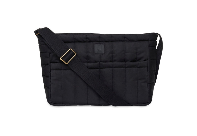 Wickeltasche/Buggy Organzier Puffed, Schwarz | Jollein
