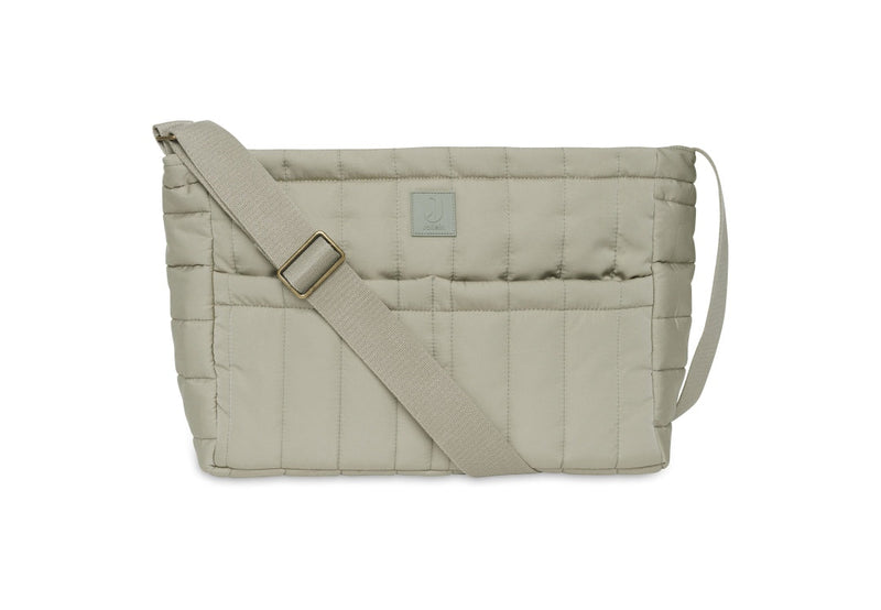 Wickeltasche/Buggy Organzier Puffed, Olivgrün | Jollein