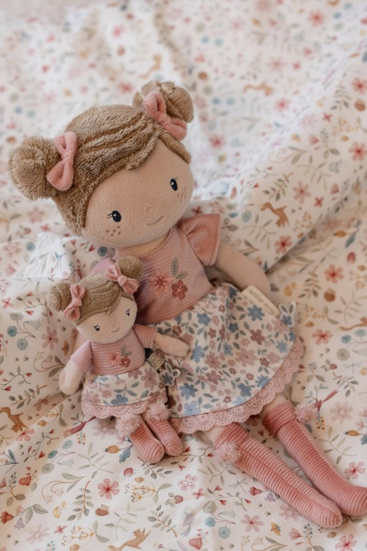 Pink cuddly doll 35 cm | Little Dutch