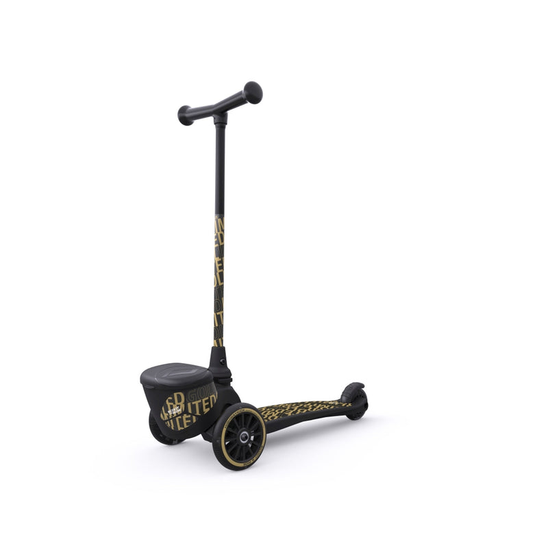 Scooter Highwaykick 2, Black & Gold - Free personalized | Scoot & Ride