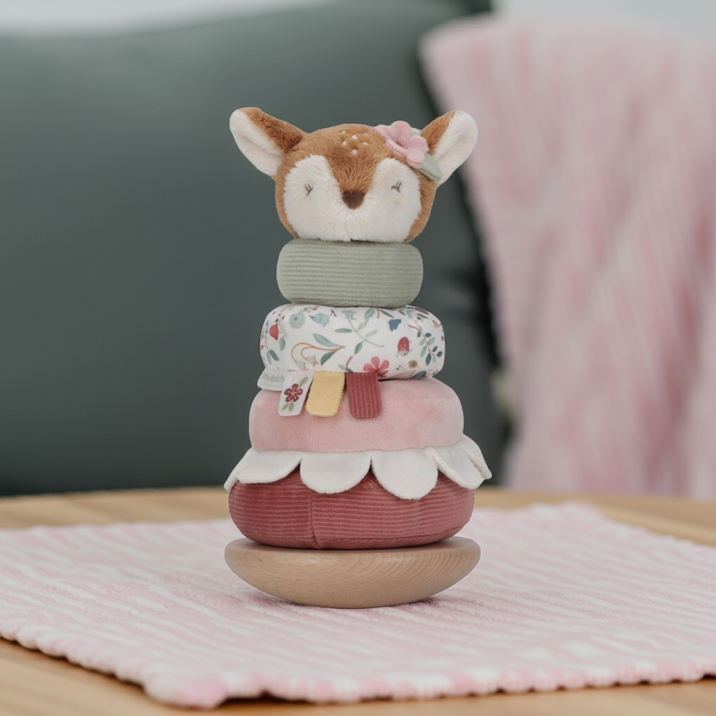 Stacking Tower with Rings Fairy Garden