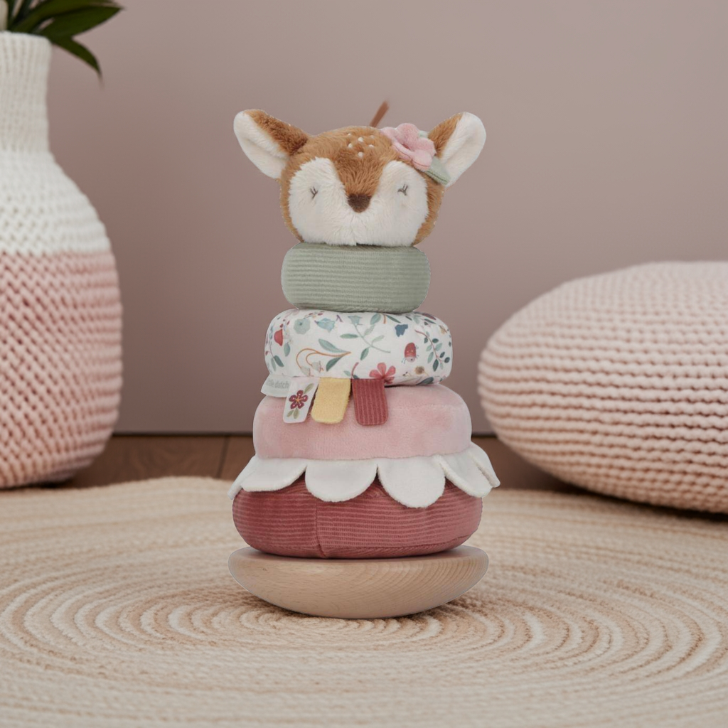 Stacking Tower with Rings Fairy Garden
