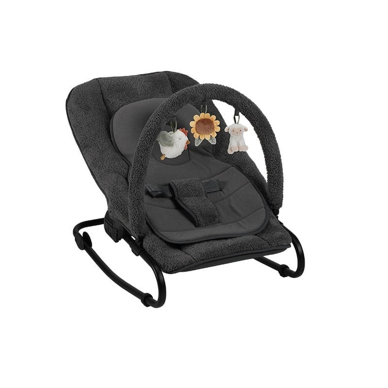 Babywippe grau