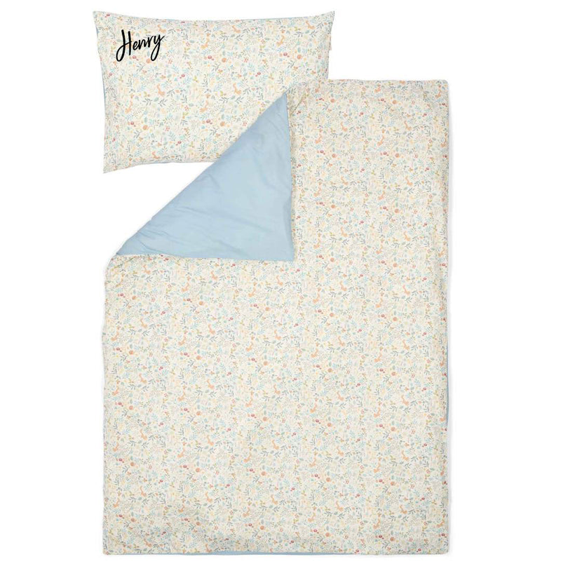 Bettbezug Einzelbett Forest Wonders 140 x 200 + 60 x 70 cm | Little Dutch