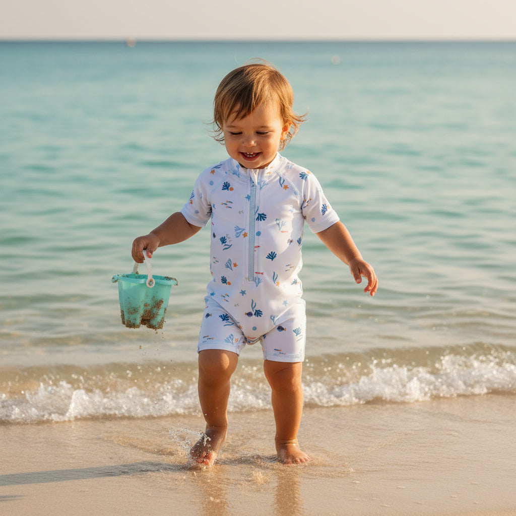 Badeanzug kurzarm Ocean Treasures