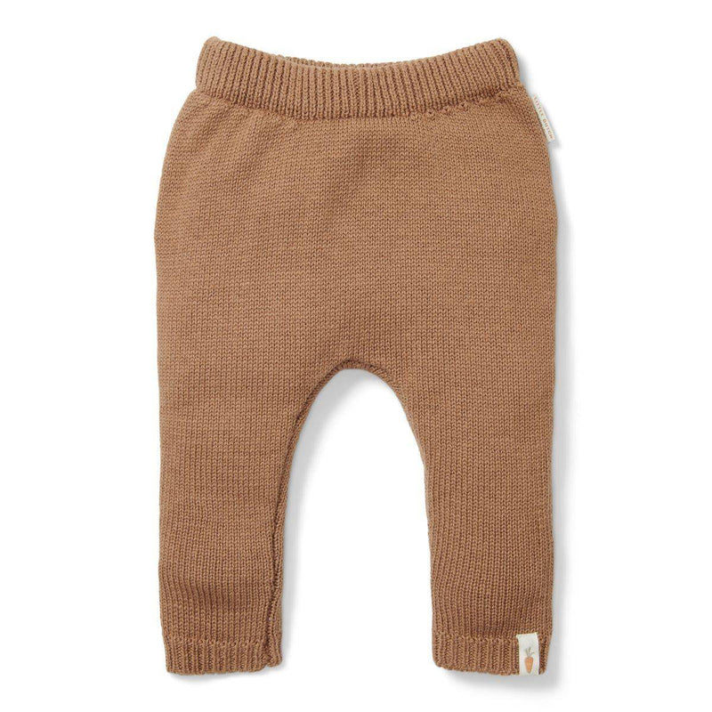 Strick-Hose, Braun | Little Dutch