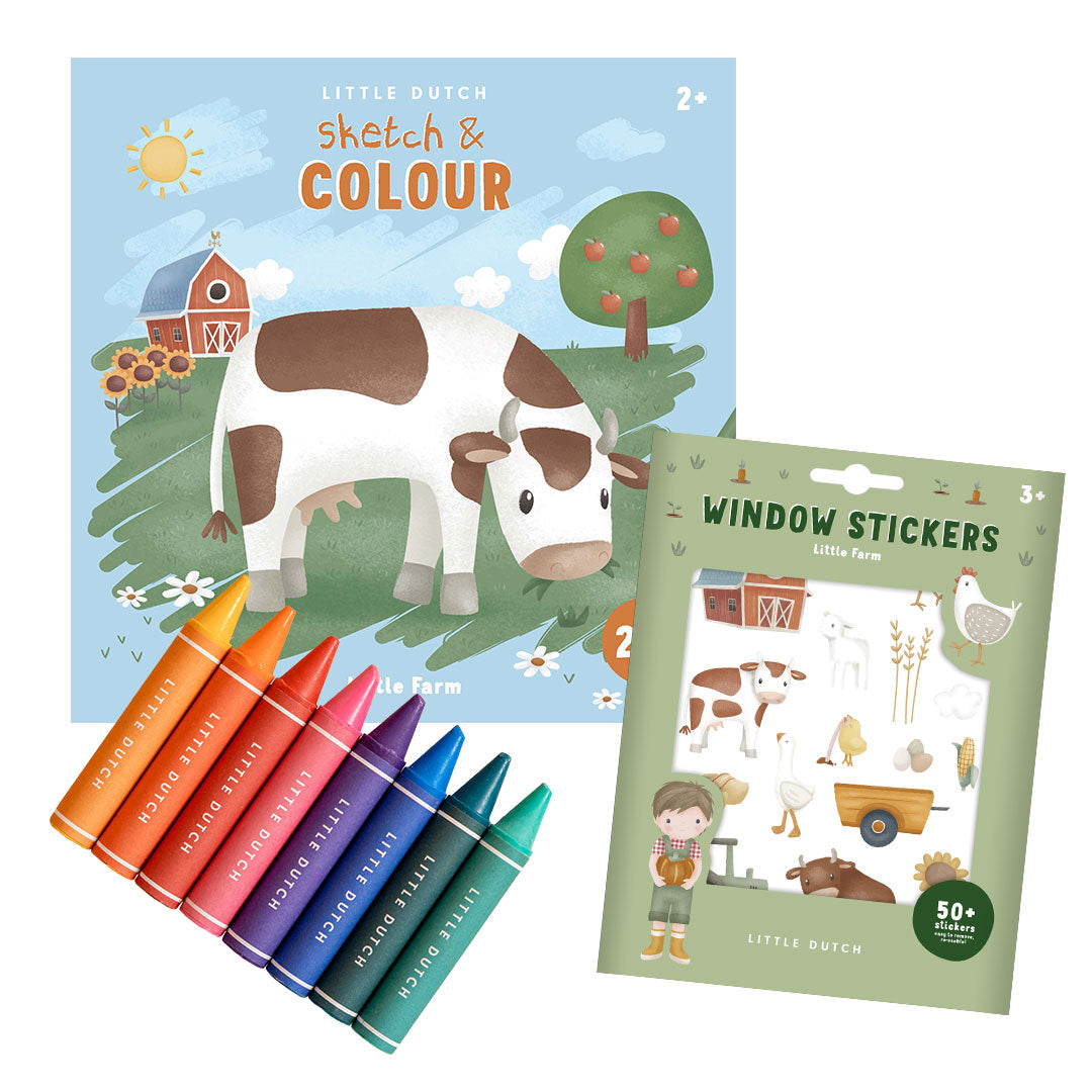 Little Farm Coloring Book – Creative Coloring Book for Children | Schmatzepuffer
