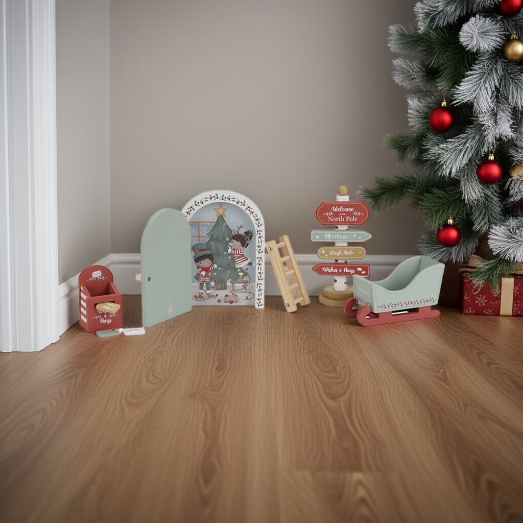 Wichtel Zubehör Set Weihnachten inkl. Wichteltür | Little Dutch