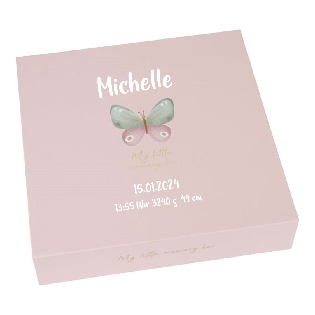 Gift Set Flowers & Butterflies – Birth Gift