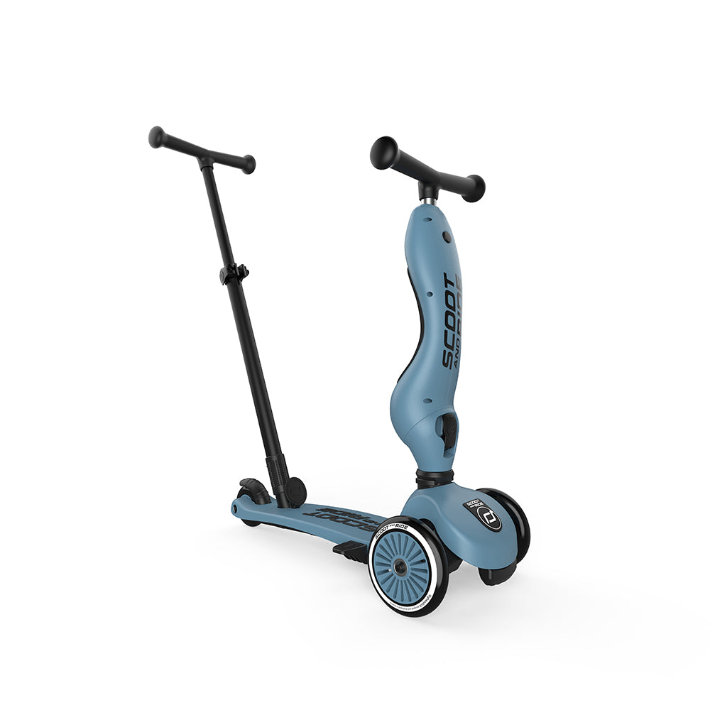 Highwaykick 1 Push & Go en acier | Trottinette et balade