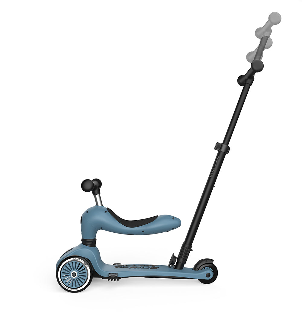 Highwaykick 1 Push & Go en acier | Trottinette et balade
