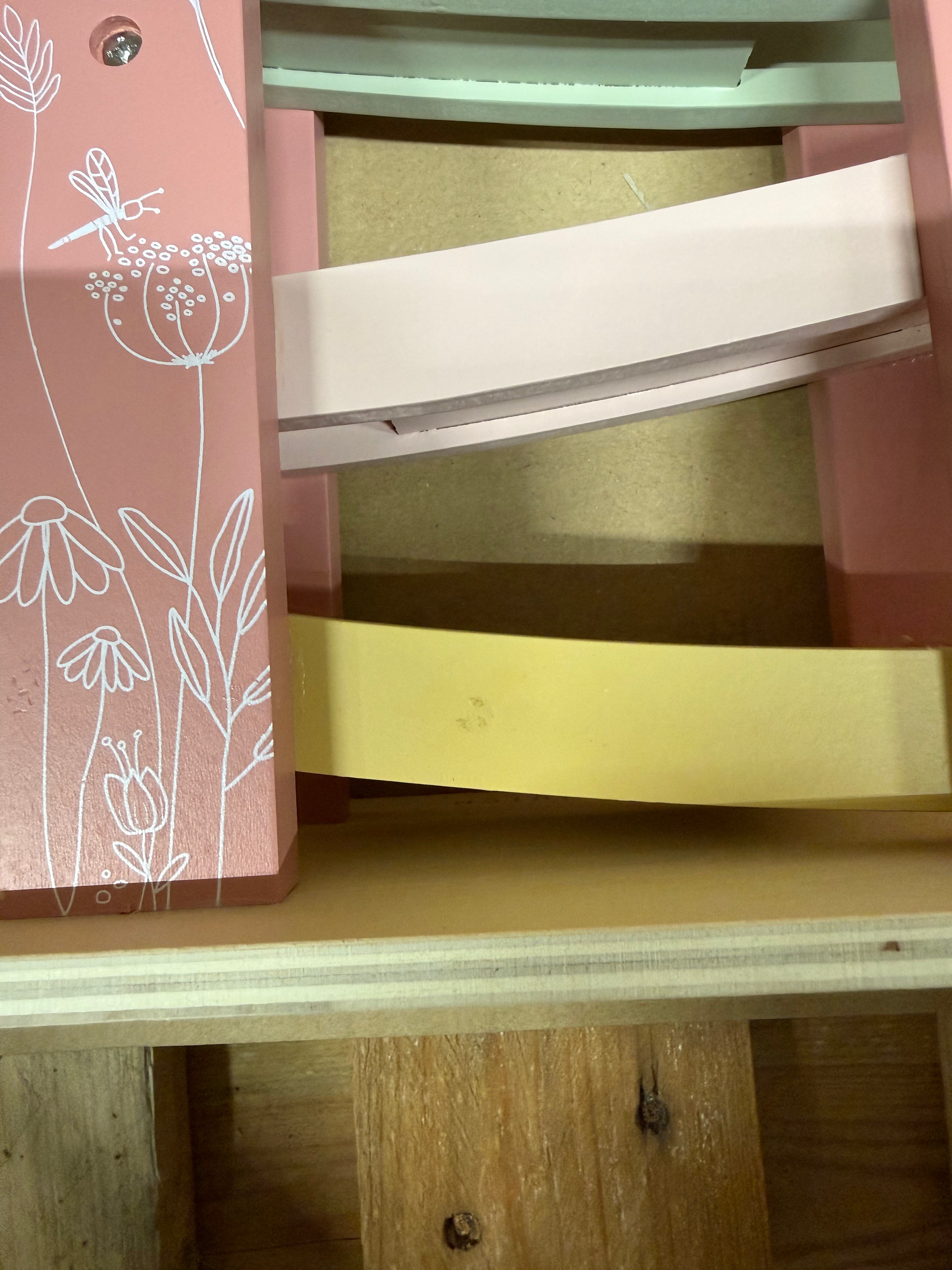 Kugelbahn rosa Wild Flowers | B-Ware ein 2.Leben