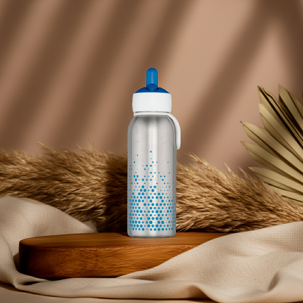 Thermoflasche Flip-up 350 ml - Blau | Mepal