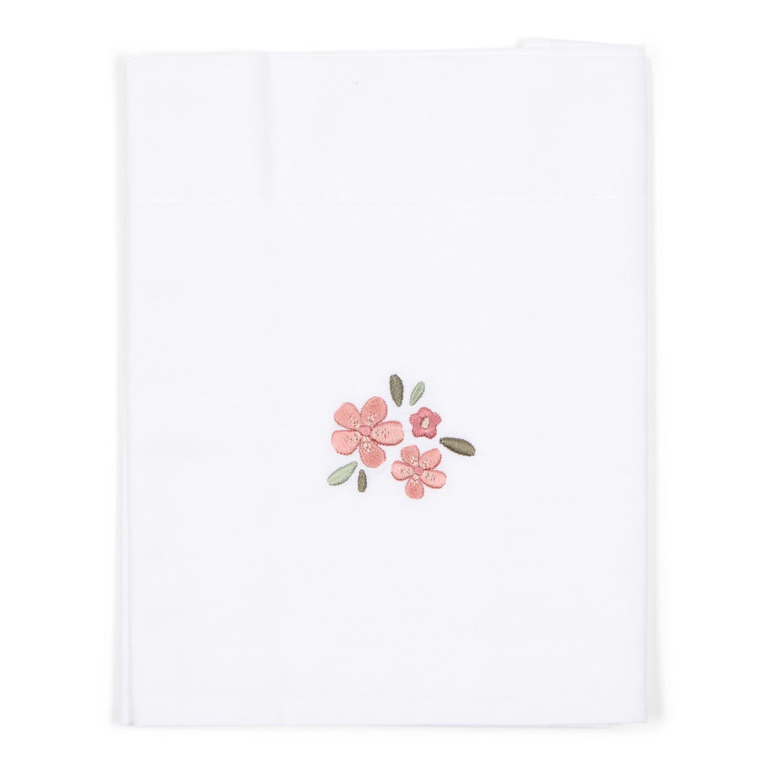 Children's bed sheet embroidered Fairy Flowers | Little Dutch